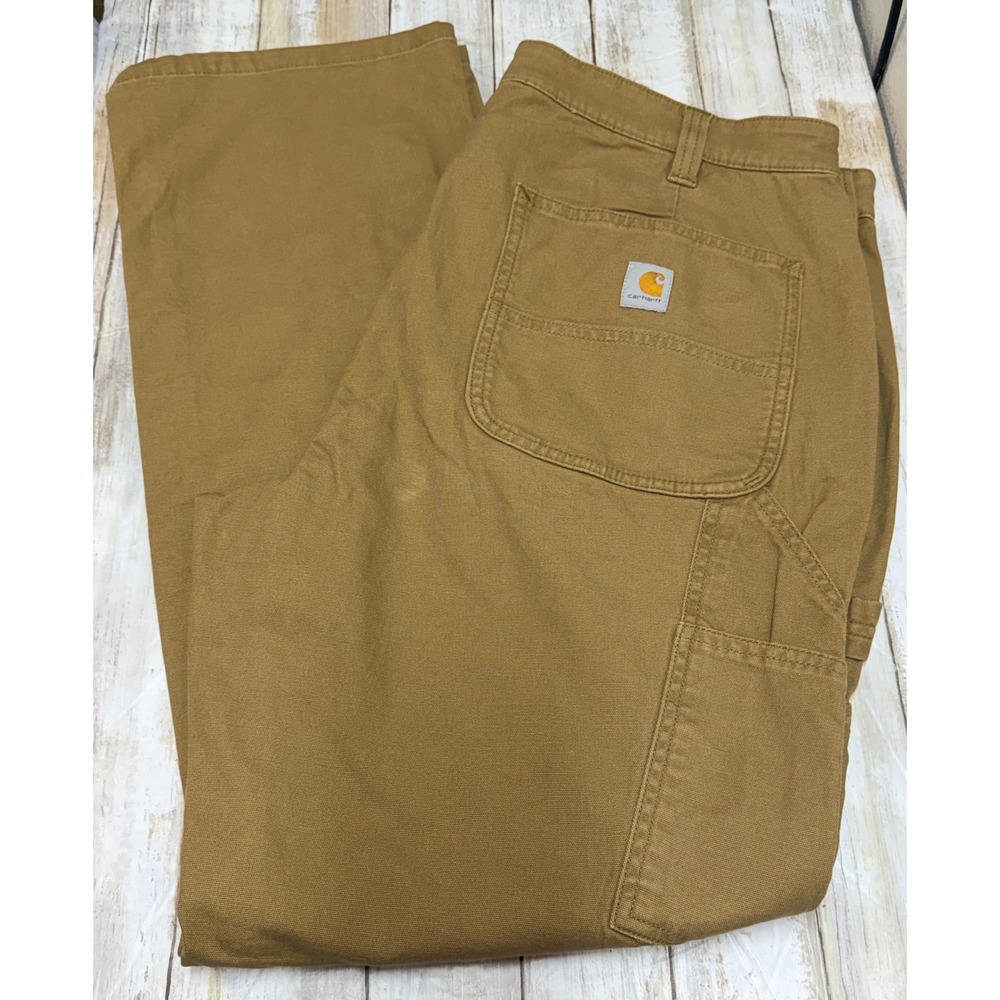 Carhartt Women Rugged Flex Loose Fit Canvas Work Pant BN2080-W size 16R‎ NWT